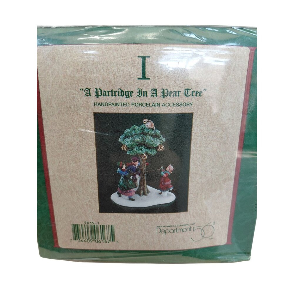 The Twelve Days Of Dickens Village "A Partridge In A Pear Tree" By Department 56